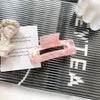 Wholesale Women's Handmade Acetate Sheet Square Hair Grab Clip Elegant Early Spring Hair Accessory