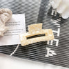 Wholesale Women's Handmade Acetate Sheet Square Hair Grab Clip Elegant Early Spring Hair Accessory