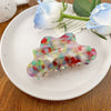 Wholesale Women's Handmade Acetic Acid Cloud Style Shark Hair Clip Hair Accessories