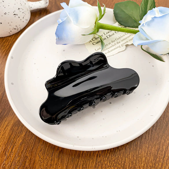 Wholesale Women's Handmade Acetic Acid Cloud Style Shark Hair Clip Hair Accessories