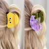 Wholesale Women's Handmade Acetic Acid Hair Accessories Fruit Style Hair Grab Clip
