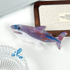 Wholesale Women's Handmade Acetic Acid Hair Accessories Shark Shape Grab Clip