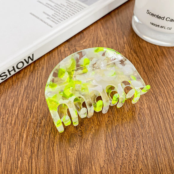Wholesale Women's Handmade Acetic Acid Hair Clips Small Fresh Style