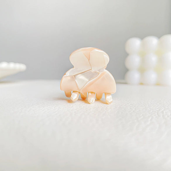 Wholesale Women's Handmade Acetic Acid Mini Top Hair Clips Kids And Women's Hair Accessories