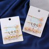 Wholesale Women's Handmade Acetic Acid Minimalist Plants Flowers Hair Clip Hair Accessories