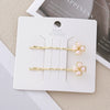 Wholesale Women's Handmade Acetic Acid Minimalist Plants Flowers Hair Clip Hair Accessories