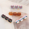 Wholesale Women's Handmade Acrylic Cartoon Cat Hairpin Duckbill Clip Headwear