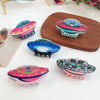 Wholesale Women's Handmade Acrylic Creative Cartoon Animation Alien Spaceship Hairpin