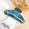 Wholesale Women's Handmade Acrylic Halfround Crescent Shark Clip Hairpin