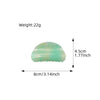 Wholesale Women's Handmade Acrylic Semicircle Geometric Hair Grab Clip