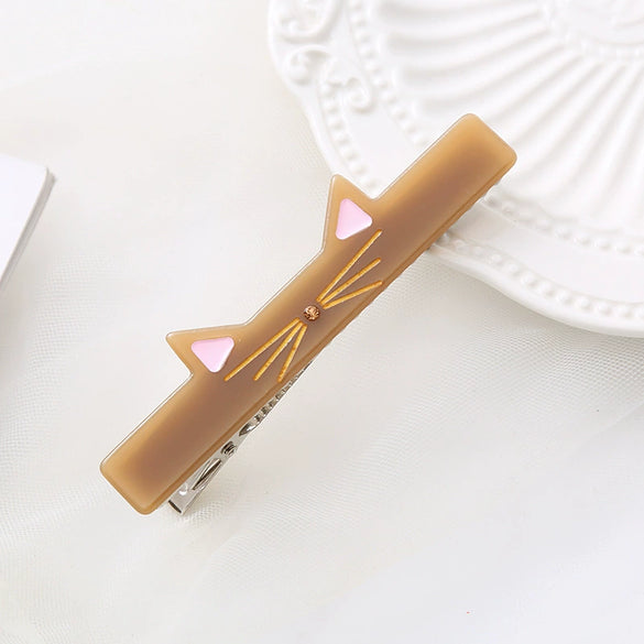 Wholesale Women's Handmade Animal Style Acetic Acid Duckbill Clip Hair Accessories