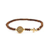 Wholesale Women's Handmade Beaded Bracelet With Artificial Crystal And Geometric Pattern In Retro Style