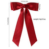 Wholesale Women's Handmade Cloth Doublelayer Bow Duckbill Clip Hair Accessory