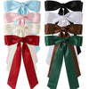 Wholesale Women's Handmade Cloth Doublelayer Bow Duckbill Clip Hair Accessory