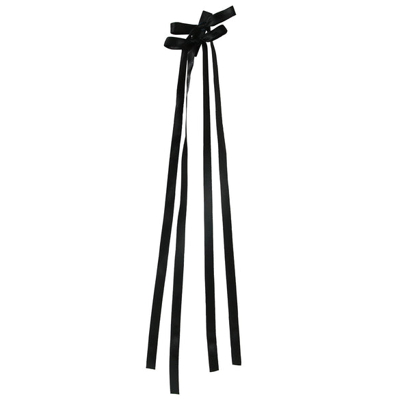 Wholesale Women's Handmade Cloth Duckbill Clip Hair Accessories Long Streamer Bow Hairpin Braided Hair Ribbon Headdress