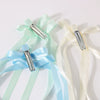 Wholesale Women's Handmade Cloth Duckbill Clip Hair Accessories Long Streamer Bow Hairpin Braided Hair Ribbon Headdress