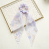 Wholesale Women's Handmade Cloth Head Rope Scarf Hair Band With Floral Design