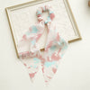 Wholesale Women's Handmade Cloth Head Rope Scarf Hair Band With Floral Design