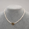 Wholesale Women's Handmade Freshwater Pearl Geometric Pattern Choker Necklace