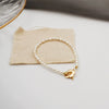 Wholesale Women's Handmade Freshwater Pearl Geometric Pattern Choker Necklace