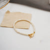 Wholesale Women's Handmade Freshwater Pearl Geometric Pattern Choker Necklace
