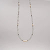 Wholesale Women's Handmade Geometric Artificial Crystal And Freshwater Pearl Clavicle Necklace