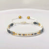 Wholesale Women's Handmade Glass Glazed Geometric Pattern Bracelet