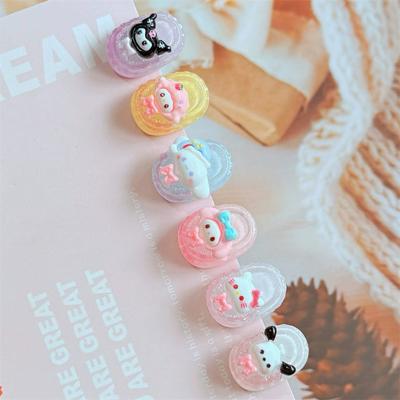 Wholesale Women's Handmade Mixed Materials Hair Accessories Cute Cartoon Bangs Side Clip Hairpin