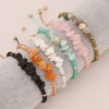 Wholesale Women's Handmade Natural Stone Wave Pattern Original Design Bracelet