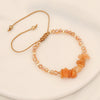 Wholesale Women's Handmade Natural Stone Wave Pattern Original Design Bracelet