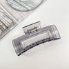 Wholesale Women's Handmade Pc Hair Shark Clip With Handpainted Geometric Design