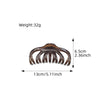 Wholesale Women's Handmade Plastic Resin Octopus Grasping Hair Clip Hair Accessories