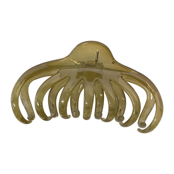 Wholesale Women's Handmade Plastic Resin Octopus Grasping Hair Clip Hair Accessories
