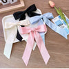 Wholesale Women's Handmade Polyester Fiber Hair Clips Shark Bow Shape Hair Accessories