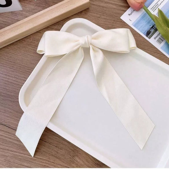 Wholesale Women's Handmade Polyester Fiber Hair Clips Shark Bow Shape Hair Accessories