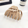 Wholesale Women's Handmade Ps Material Elegant Pumpkin Shape Hair Grab Clip Hair Accessories