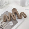 Wholesale Women's Handmade Ps Material Elegant Pumpkin Shape Hair Grab Clip Hair Accessories