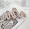 Wholesale Women's Handmade Ps Material Elegant Pumpkin Shape Hair Grab Clip Hair Accessories