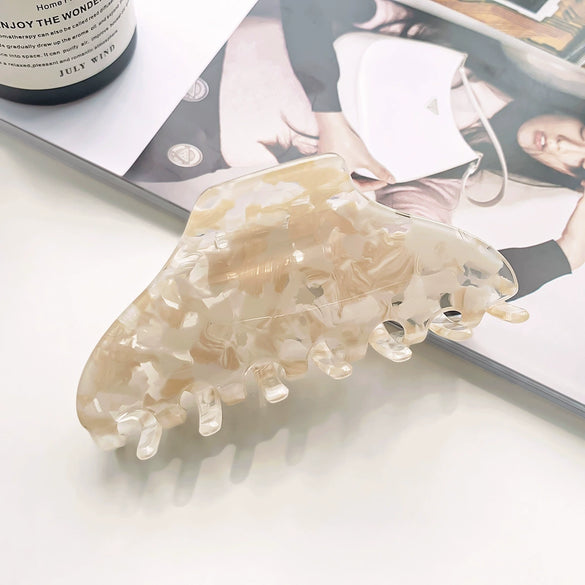 Wholesale Women's Handmade Pvc Allmatch Geometric Hair Clips Accessories