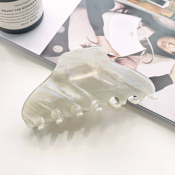 Wholesale Women's Handmade Pvc Allmatch Geometric Hair Clips Accessories