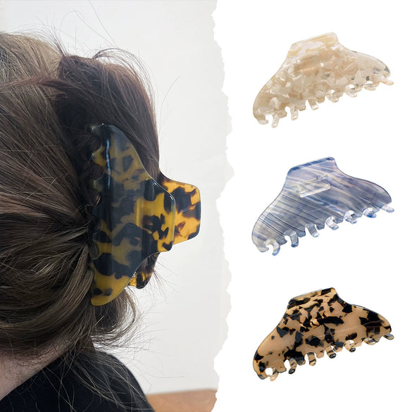 Wholesale Women's Handmade Pvc Allmatch Geometric Hair Clips Accessories
