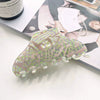 Wholesale Women's Handmade Pvc Allmatch Geometric Hair Clips Accessories