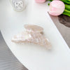 Wholesale Women's Handmade Pvc Sweet Geometric Big Crescent Hair Clip Hair Accessories