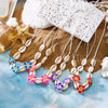 Wholesale Women's Handmade Resin Animal Zodiac Pattern Necklace Casual Style Regular Chain