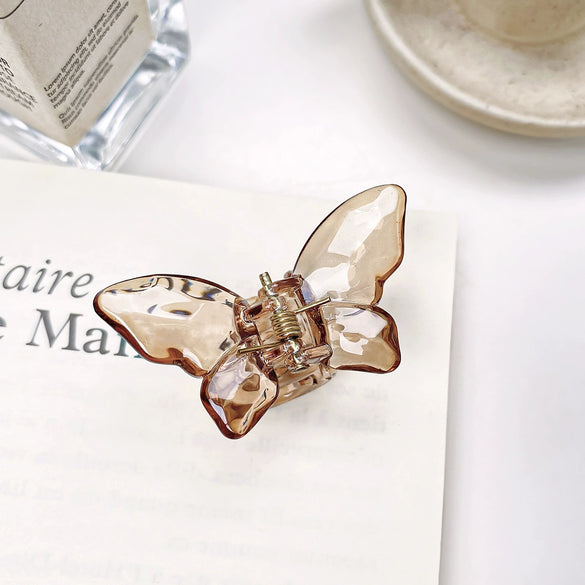 Wholesale Women's Handmade Resin Butterfly Hair Clip Hair Accessories
