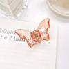 Wholesale Women's Handmade Resin Butterfly Hair Clip Hair Accessories