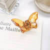 Wholesale Women's Handmade Resin Butterfly Hair Clip Hair Accessories