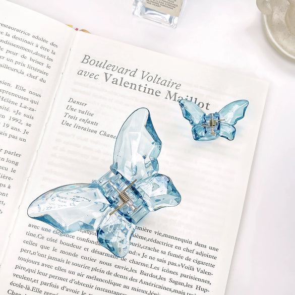 Wholesale Women's Handmade Resin Butterfly Hair Clip Hair Accessories