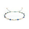 Wholesale Women's Handwoven Bracelet With Cord Natural Freshwater Pearl And Miyuki Rice Beads Geometric Style