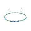 Wholesale Women's Handwoven Bracelet With Cord Natural Freshwater Pearl And Miyuki Rice Beads Geometric Style